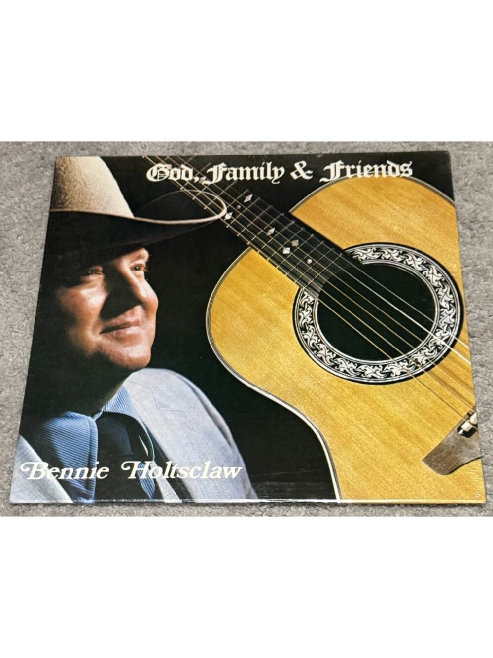 Bennie Holtsclaw God, Family & Friends LP Record Album New Sealed